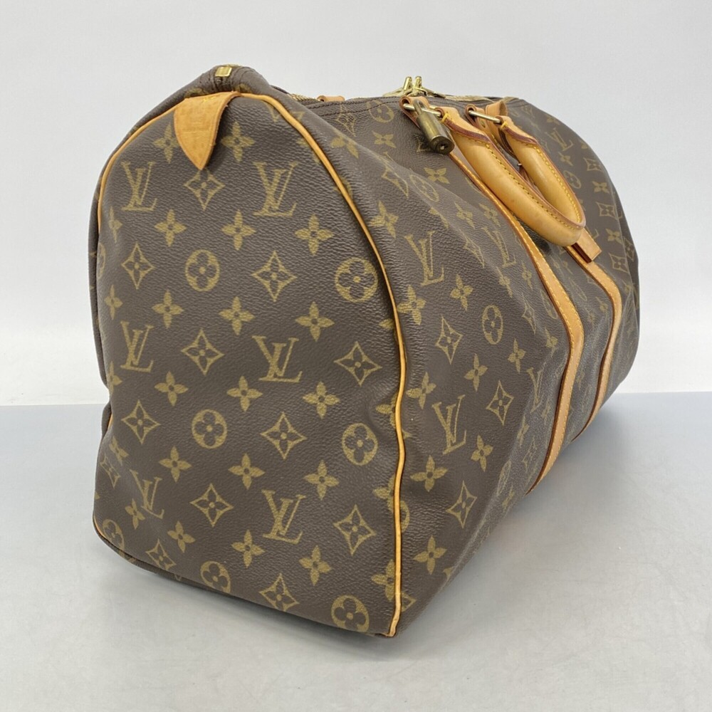 LOUIS VUITTON Brown Monogram Keepall 45 Boston Bag - Picture 2 of 10